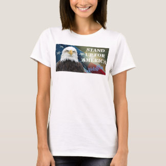 STAND UP FOR AMERICA  #VoteBlue T-Shirt