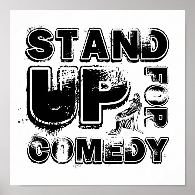 Stand Up For Comedy, Jester Poster (Front)