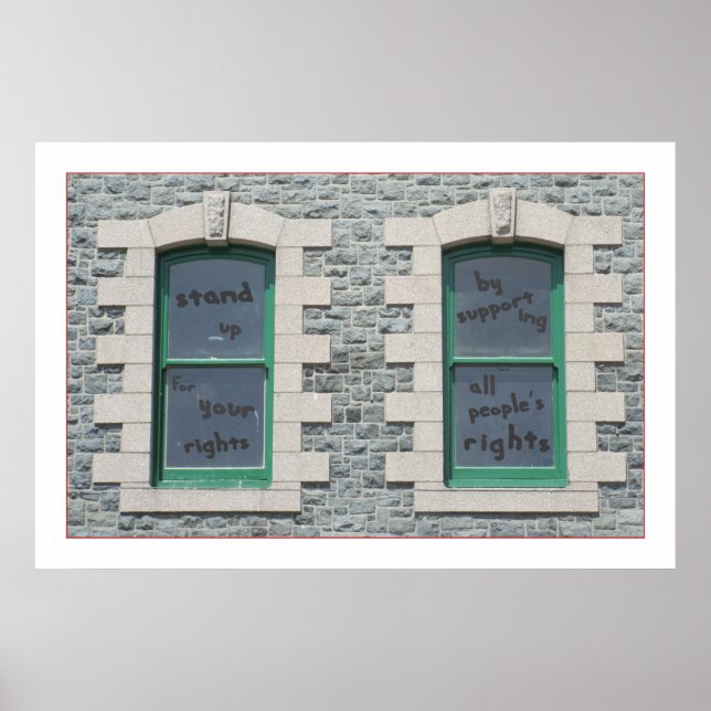 Stand Up for Your Rights Poster (Front)