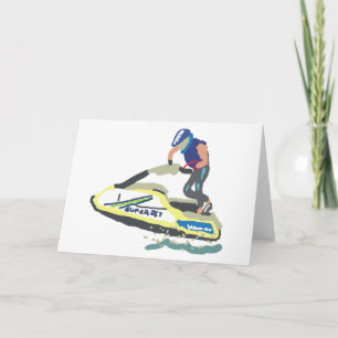 Stand Up Jet Ski SuperJet Card