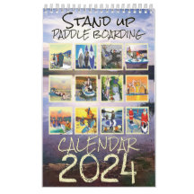 Stand Up Paddle Board Calendar 2024