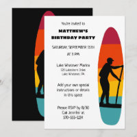 Stand Up Paddle Board SUP Custom Party