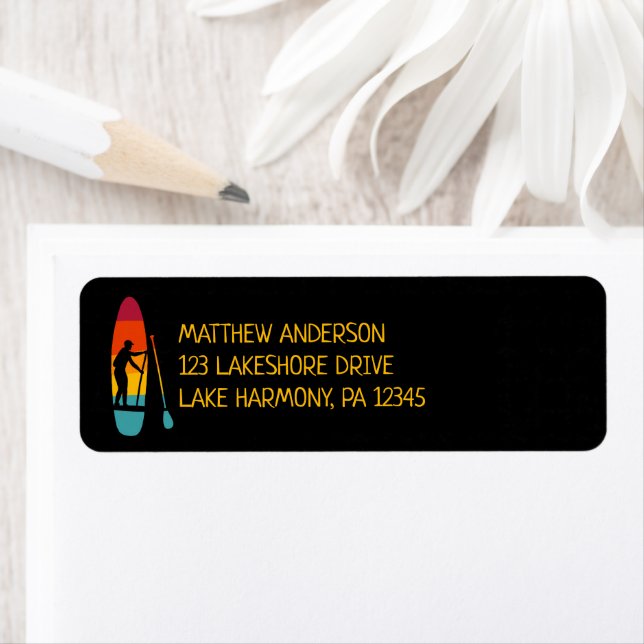 Stand Up Paddle Board SUP Return Address (Insitu)