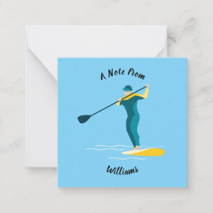 Stand Up Paddleboarding Card
