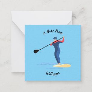 Stand Up Paddleboarding Card