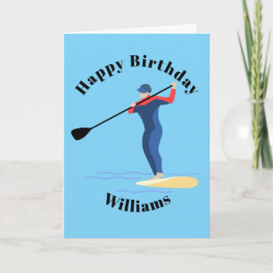 Stand Up Paddleboarding Card