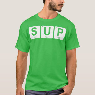 Stand Up Paddleboarding Periodic Table T-Shirt