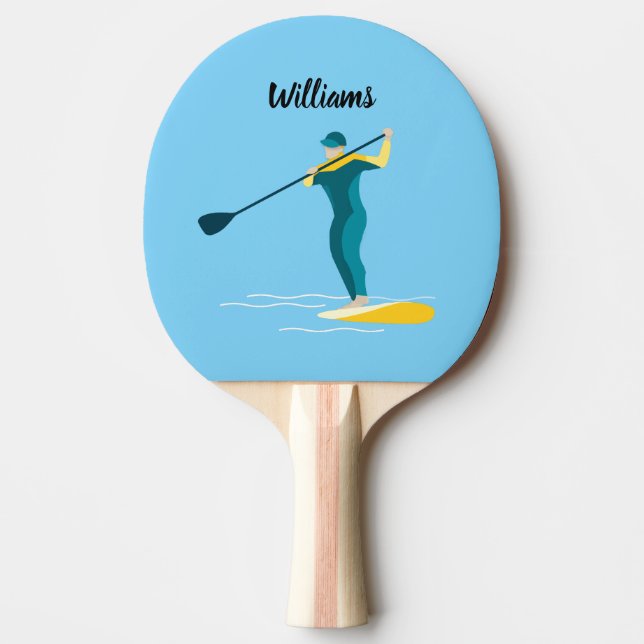 Stand-up Paddleboarding Ping Pong Paddle (Front)