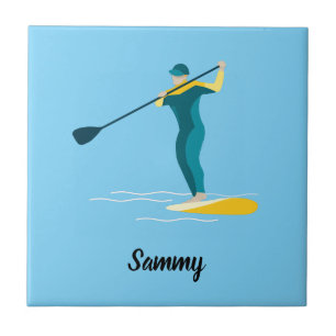 Stand Up Paddleboarding Tile