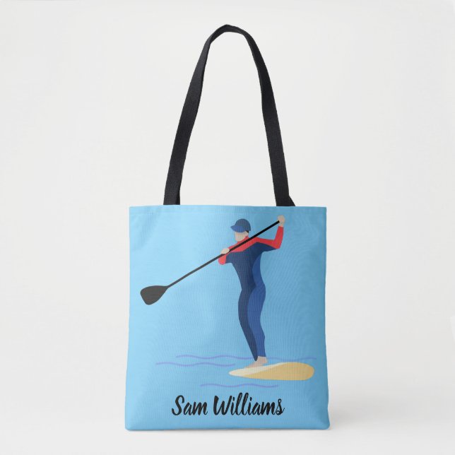Stand-up Paddleboarding Tote Bag (Front)