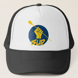 Stand Up Paddling Power Trucker Hat