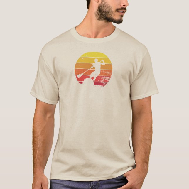 Stand Up Paddling Surfer T-Shirt (Front)