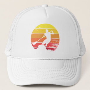 Stand Up Paddling Surfer Trucker Hat
