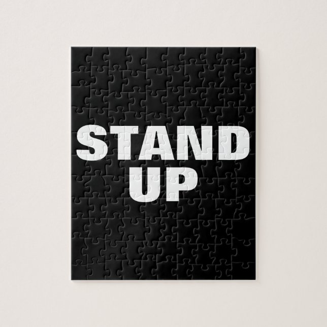 STAND UP Puzzle (Vertical)