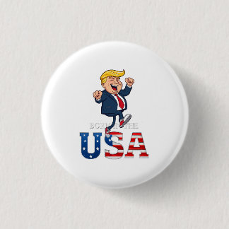 STAND UP TODAY Born In The USA Trucker Hat 1 Inch Round Button