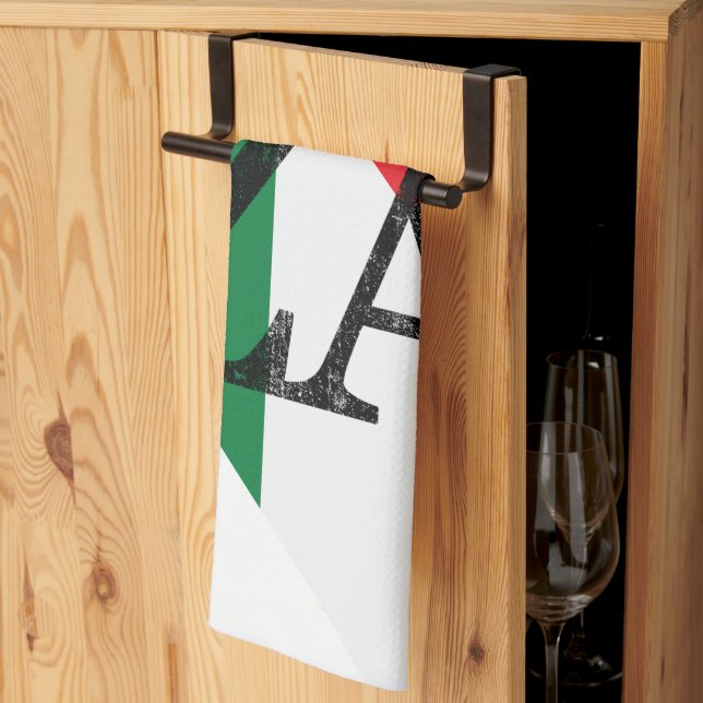 Stand With Gaza Protect Palestinian Children Kitchen Towel (Thirds Fold)