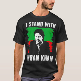 Stand With Imran Khan PTI Party Pakistan Support F T-Shirt