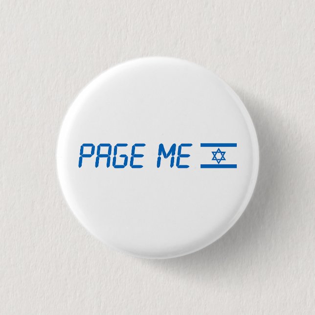 Stand with Israel button (Front)