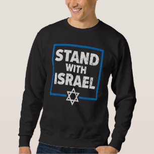 Stand With Israel Jewish Country Israelite Sweatshirt