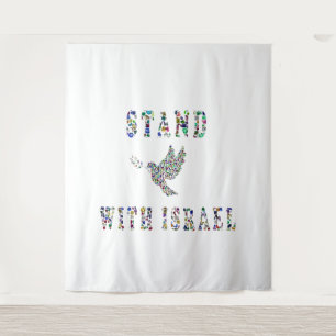 Stand with Israel Tapestry