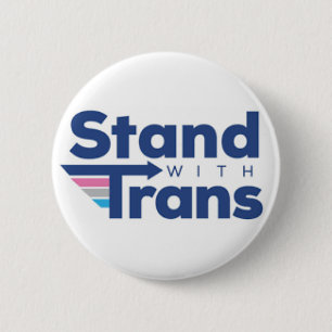 Stand with Trans 2 Inch Round Button