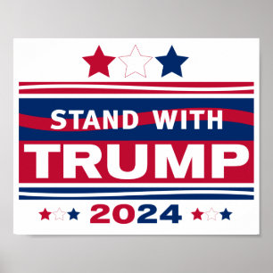 Stand with Trump~2024~MAGA Poster