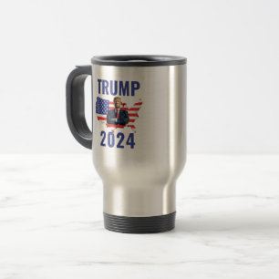Stand with Trump: Gear Up for 2024! Travel Mug