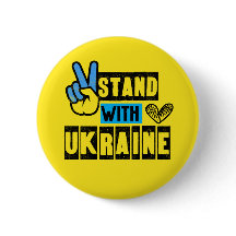 Stand with Ukraine Anti War Protest Ukrainian Flag
