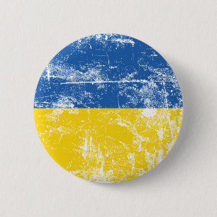 Stand with Ukraine, Invaded by Russia 2022 T-Shirt 2 Inch Round Button