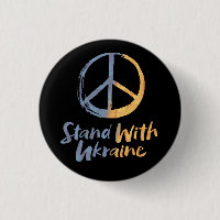 Stand With Ukraine - PEACE Symbol Sign Freedom