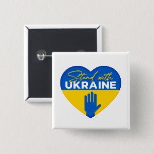 Stand with Ukraine Square Button