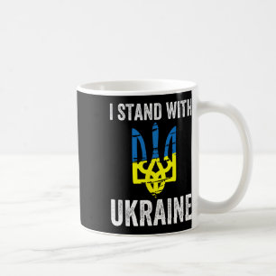 Stand With Ukraine Support Ukraine Resist Protest Coffee Mug