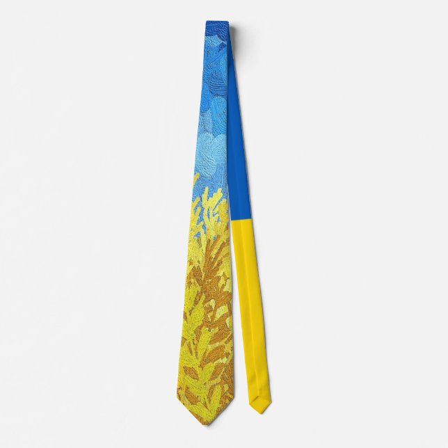 STAND WITH UKRAINE!   TIE (Front)