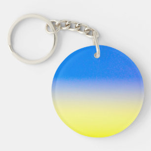 Stand with Ukraine, Ukraine Inspired, Peace No War Keychain