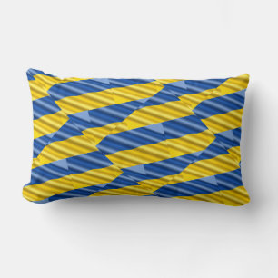 Stand with Ukraine, Ukraine Inspired, Peace No War Lumbar Pillow