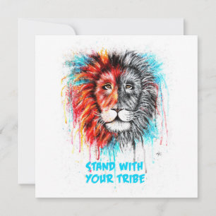 Stand With Your Tribe Greeting Cards