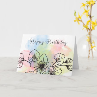Standard, 12.7 cm x 17.8 cm Folded Greeting Card