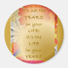 Standard, 2¼ Inch Circle Magnet