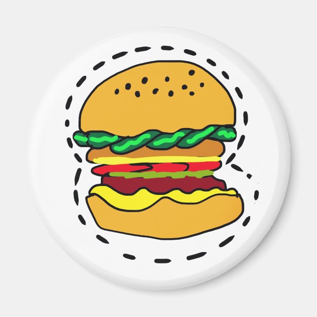 Standard, 2¼ Inch Circle Magnet (Front)