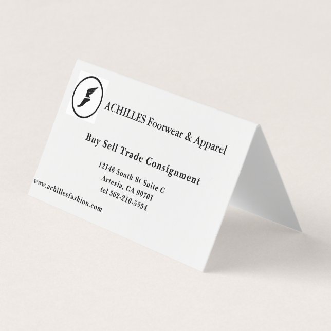 Standard, 3.5" x 2.0" Business Card (Front)