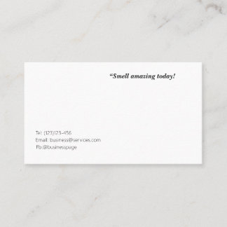 Standard, 3.5" x 2.0" Business Card