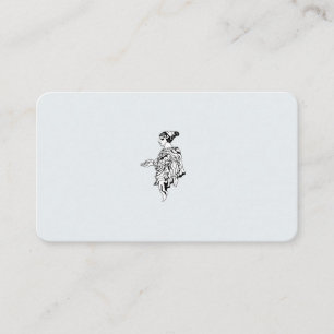 Standard, 3.5" x 2.0" Business Card : Greek Statue
