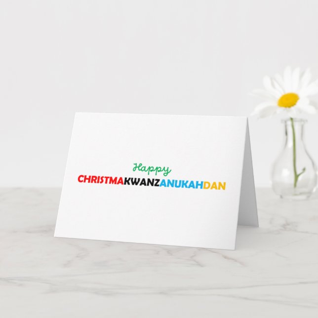 Standard, 5" x 7" Folded Greeting Card (Small Plant)