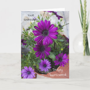 Standard, 5" x 7" Folded Thank You Greeting Card
