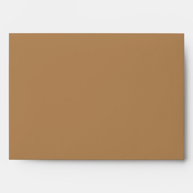 Standard A7 Envelope, Brown (Recycled Paper) Envelope (Front)