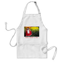 standard apron.  Happy Mother's Day.  