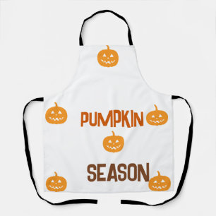 Standard Apron (white/Orange)