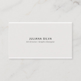 Standard Business Card