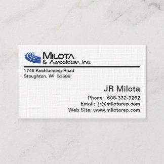 Standard Business Card