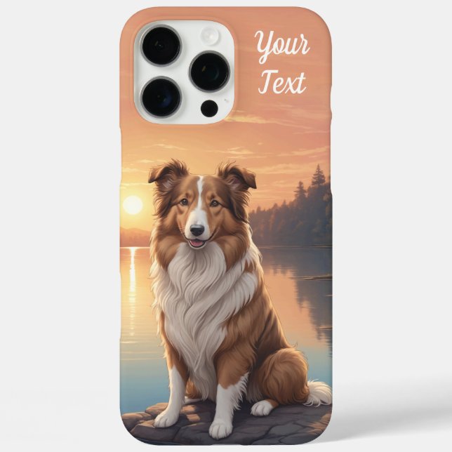 Standard Collie by Lake Case-Mate iPhone Case (Back)